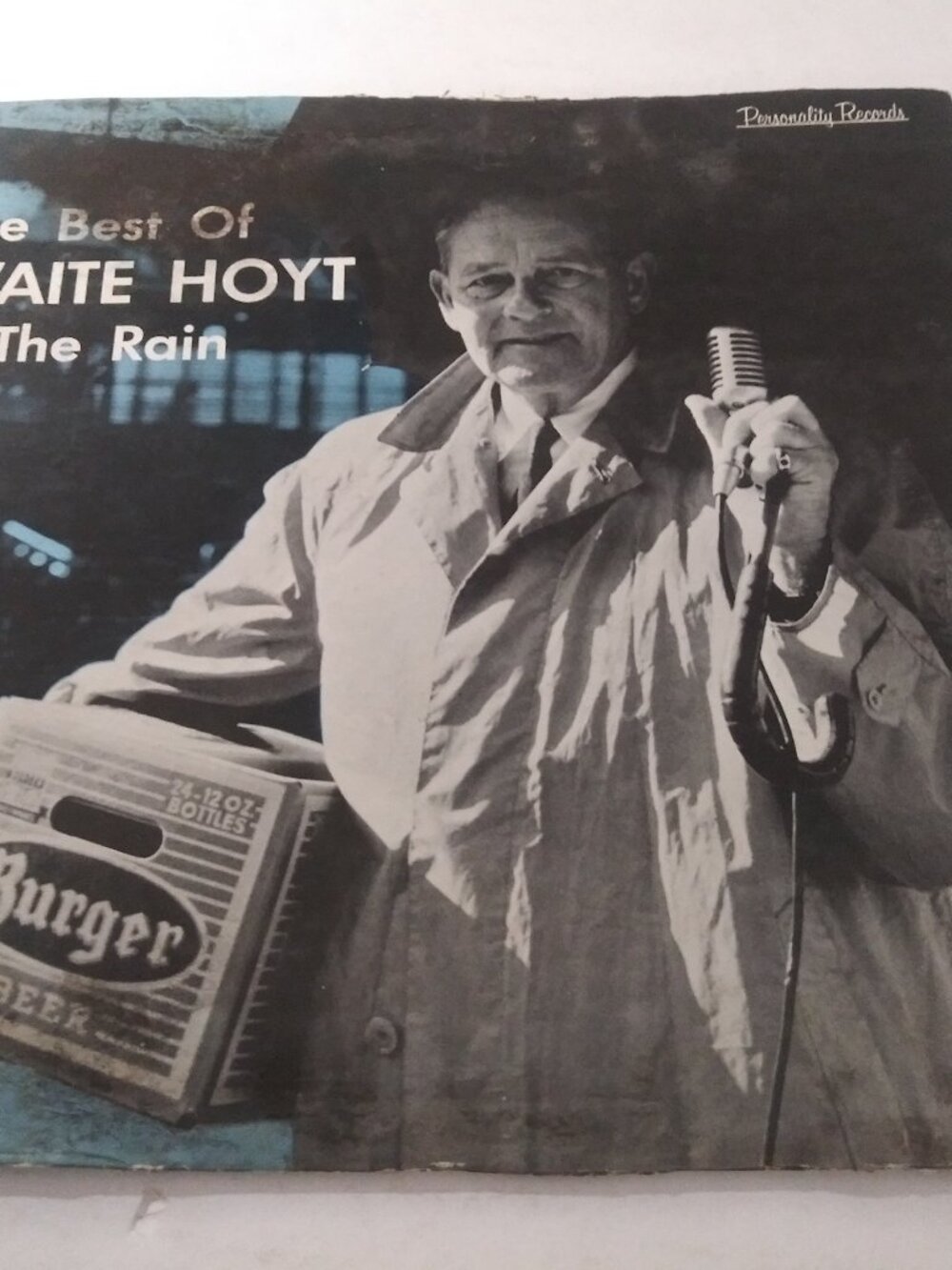 The Best Of Waite Hoyt In The Rain VG Mono Personality WHLP-537 LP Record 1963